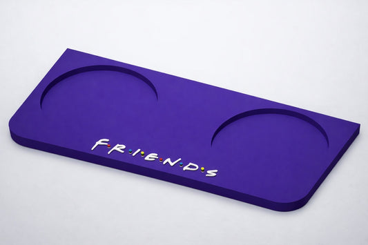 Suport orizontal Friends pentru 2 căni