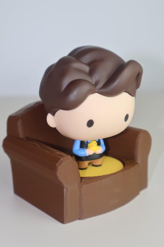 Fotoliu miniatural 3D pentru figurinele Friends McDonald’s