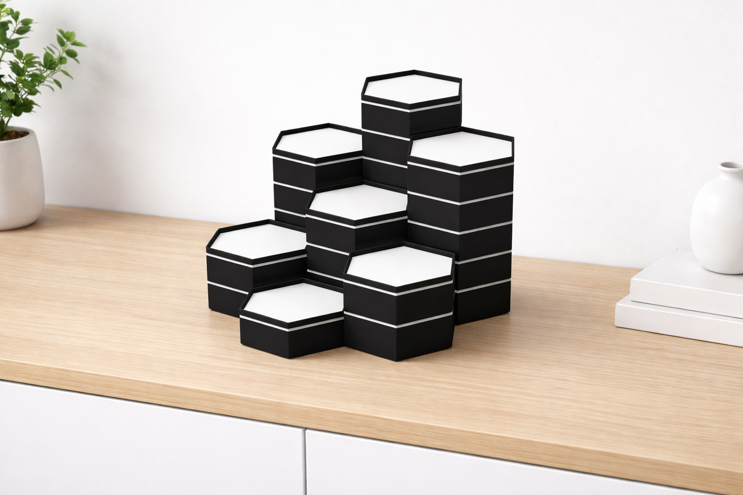 Suport pentru figurine colecționabile - 7 niveluri, design compact