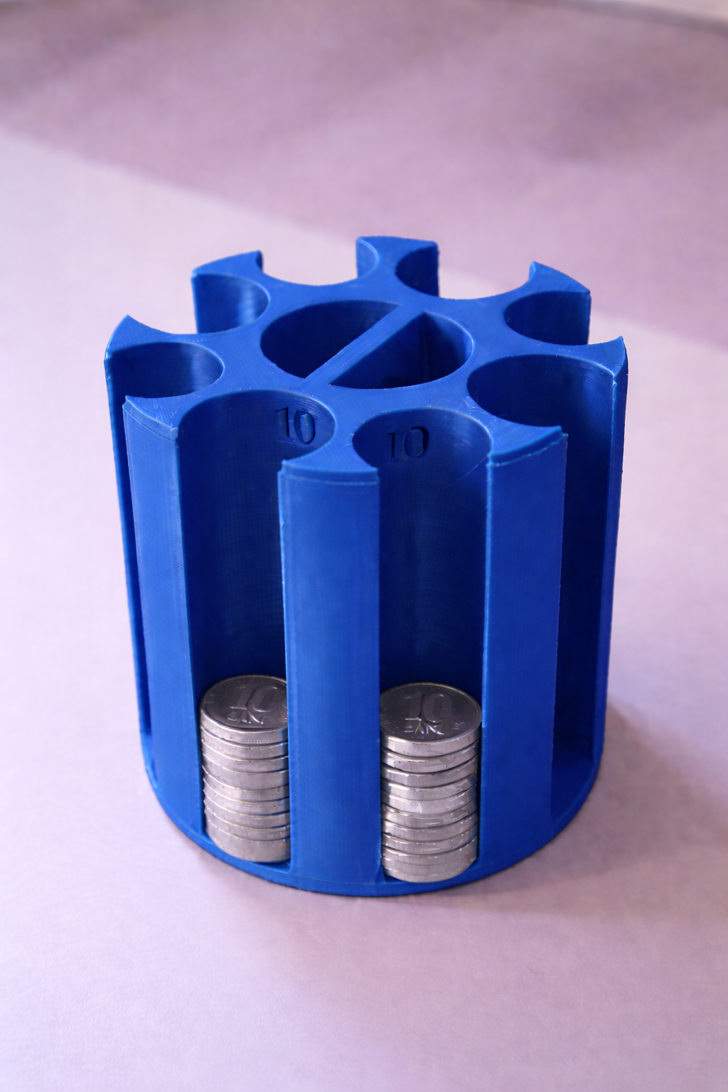 Organizator pentru monede românești - 1, 5, 10 și 50 de bani