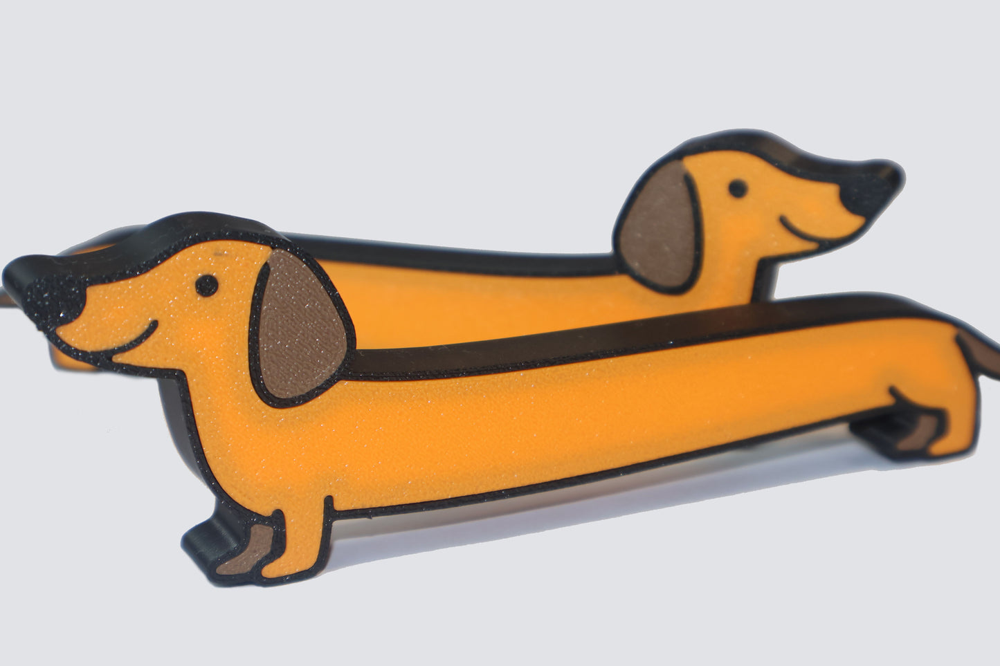 Stand Foto Magnetic cu Ilustrație Câine – Suport Decorativ pentru Fotografii