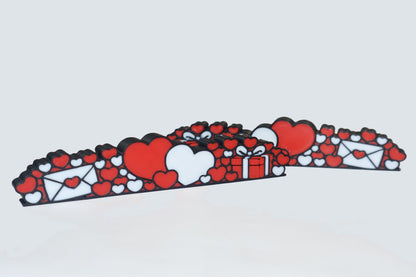 Stand Foto Magnetic Valentine’s Day – Suport Decorativ pentru Fotografii