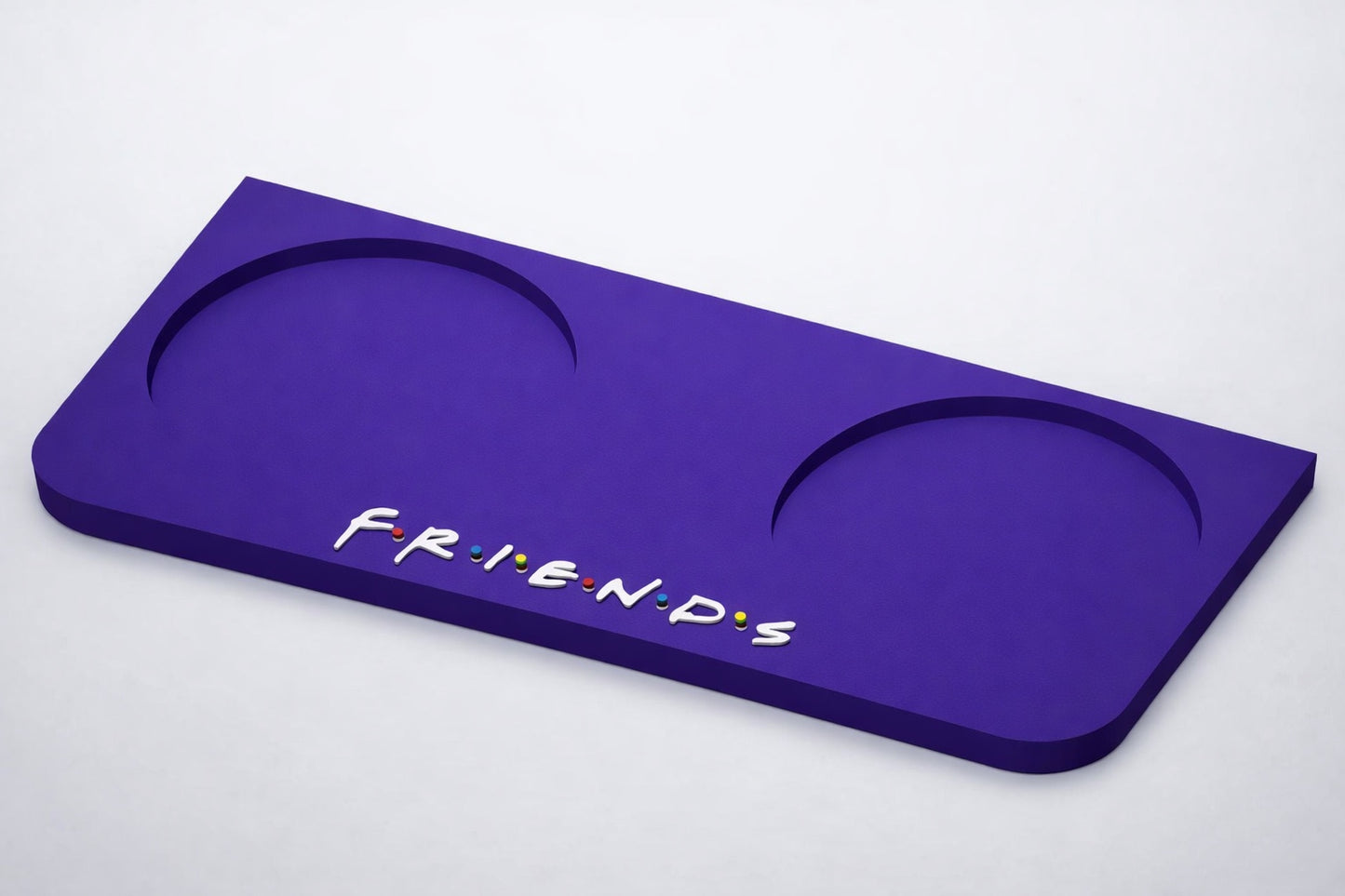 Suport orizontal Friends pentru 2 căni