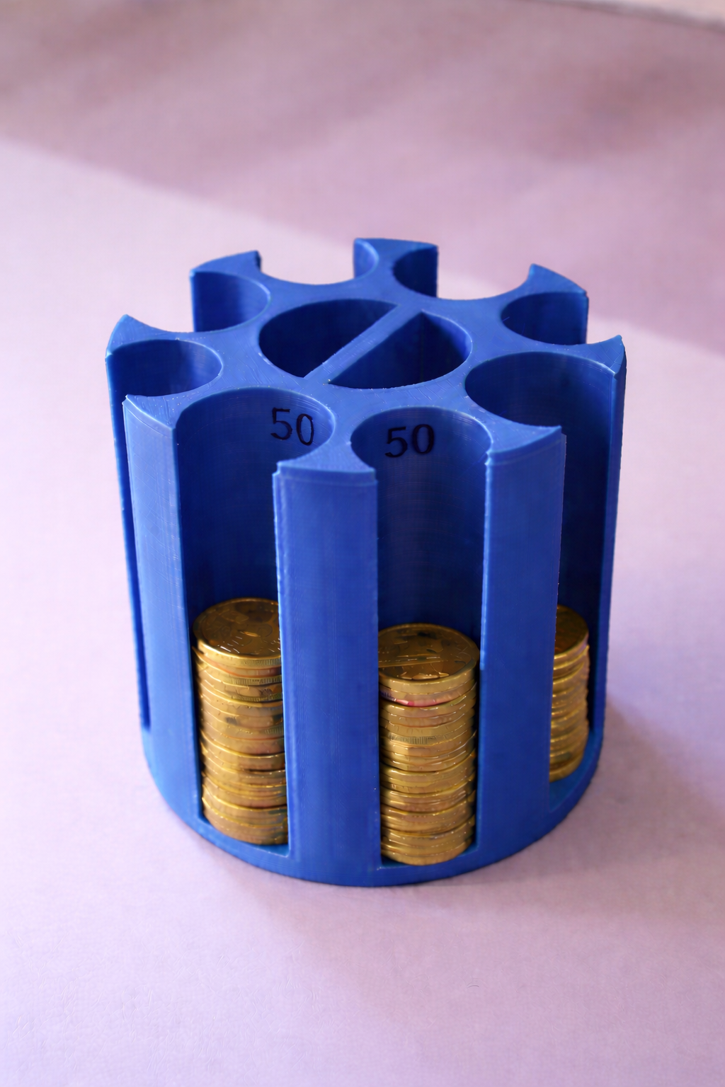 Organizator pentru monede românești - 1, 5, 10 și 50 de bani