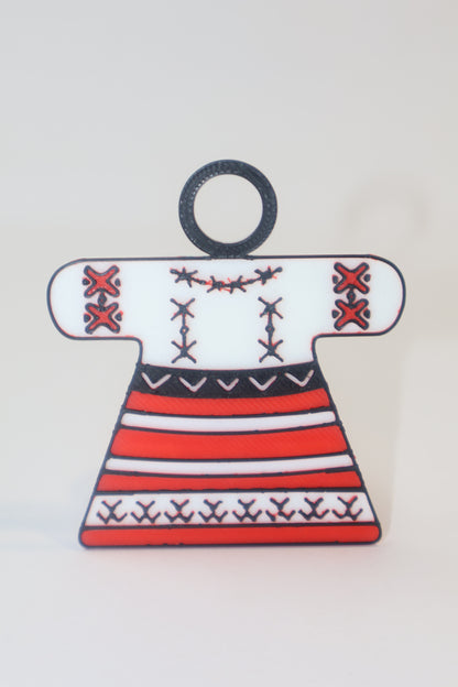 Breloc costum tradițional românesc