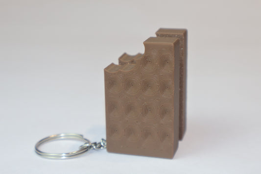 Breloc Fidget Clicker – Înghețată Sandwich (Biscuit)