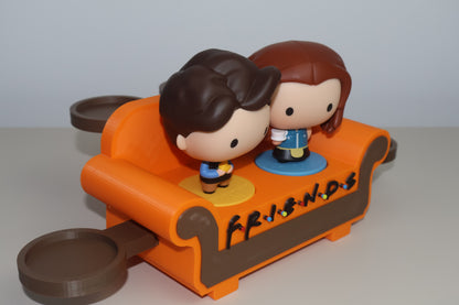 Canapea Friends Printată 3D – Suport pentru Jucăriile McDonald’s
