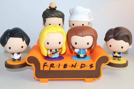 Canapea Friends Printată 3D – Suport pentru Jucăriile McDonald’s