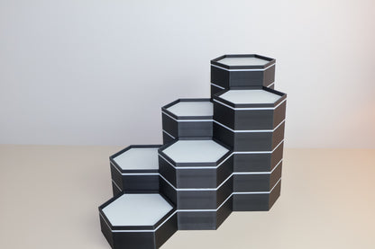 Suport pentru figurine colecționabile - 6 niveluri, design compact