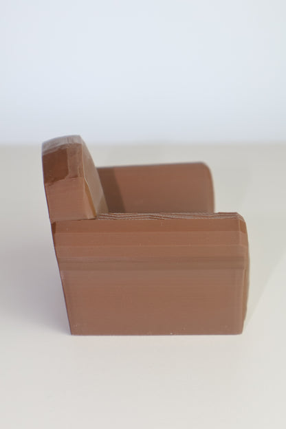 Fotoliu miniatural 3D pentru figurinele Friends McDonald’s