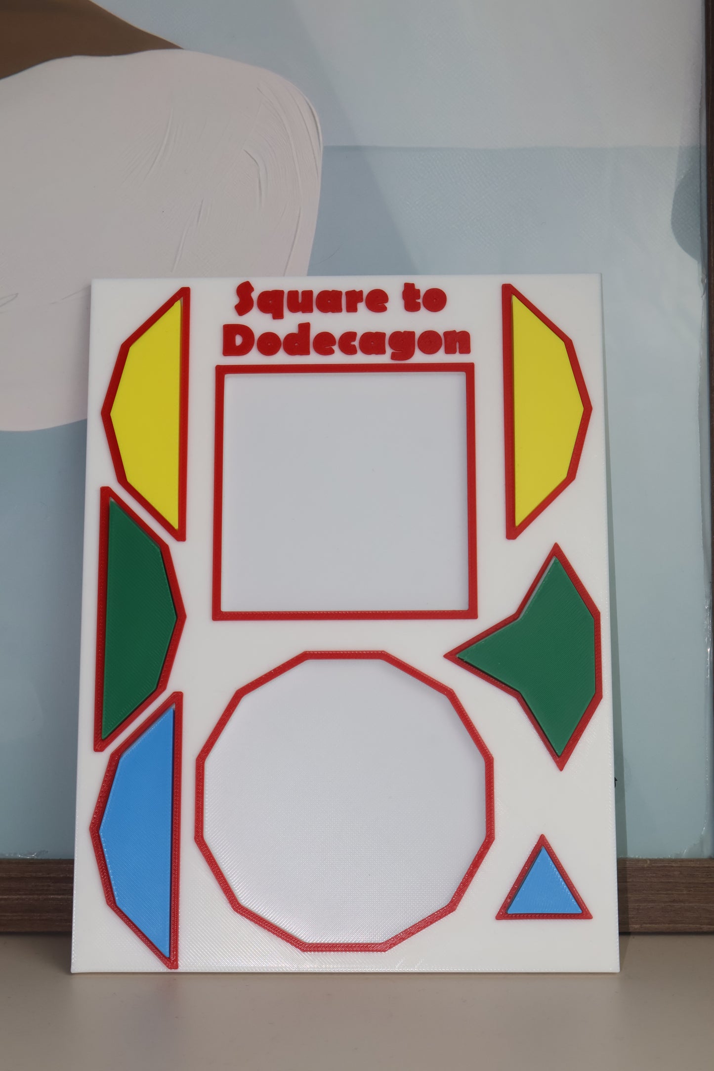 Brain Teaser Square to Dodecagon