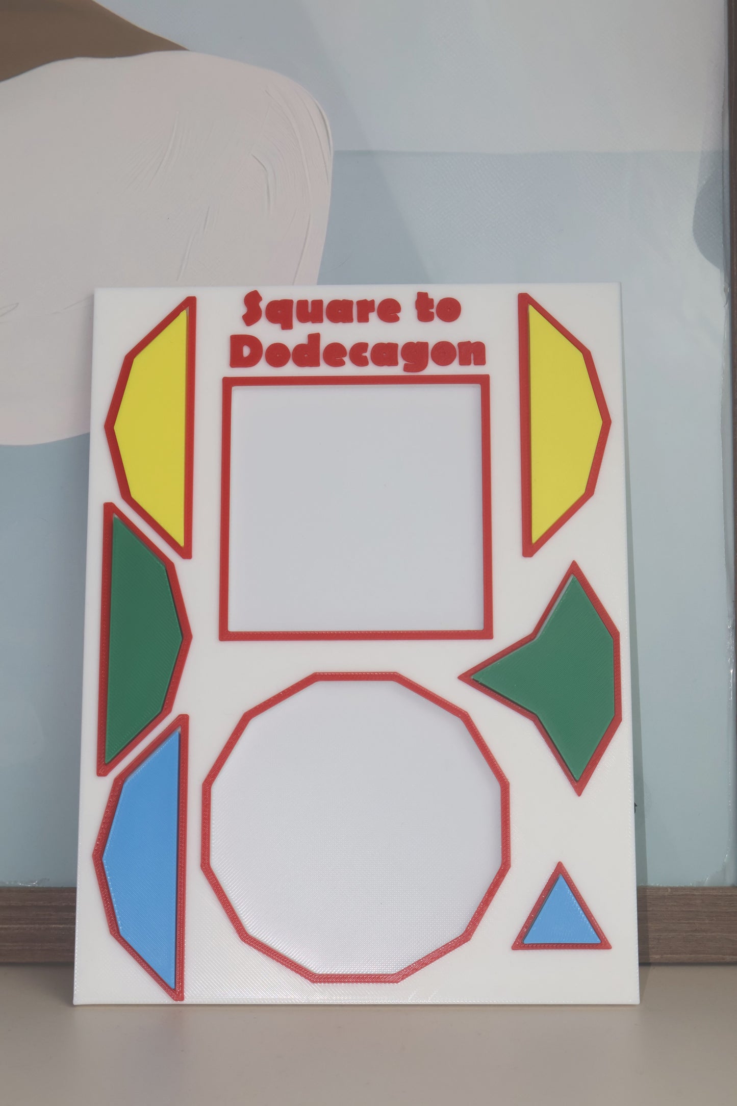 Brain Teaser Square to Dodecagon