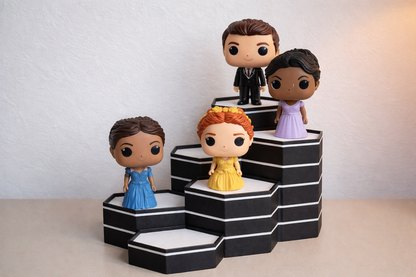 Suport pentru figurine colecționabile - 6 niveluri, design compact