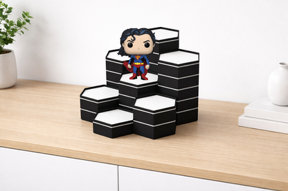 Suport pentru figurine colecționabile - 7 niveluri, design compact